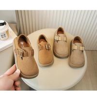 Zapatos Casuales para Niños 2024 Estilo Británico con Hebilla Unisex Transpirables Versátiles - details 1