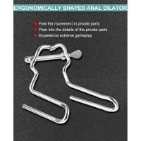 Empaquetado privado Expansor Anal de Metal Sexy Dilatador Vaginal Esparcidor Espejo enorme Fetiche Masturbación Butt Plug Fisting Juguetes sexuales para hombres Parejas - details 0