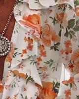 Tops cortos de verano y otoño, camisas, canalé y botones para mujer, camisa informal de manga larga con cuello en V para adultos - details 6