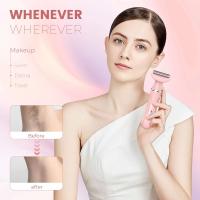 Sejoy 4 en 1 Afeitadora eléctrica portátil para mujer, depiladora corporal, afeitadora inalámbrica indolora para mujer - details 4