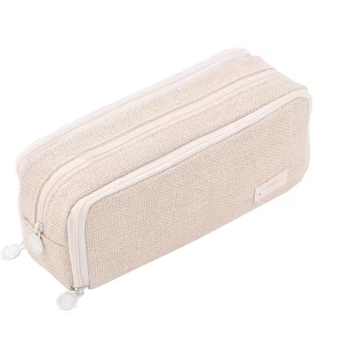 Estuche de Lápices de Lona de Gran Capacidad de 3 Partes Regalo Ideal para Estudiantes, Niñas, Niños, Adultos Sets de Escuela - 1