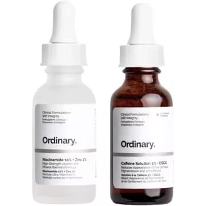 Nuevo Ordinario Sérum Facial para Control de Aceite EGCG, 10% Niacinamida, 1% Zinc y 5% Solución de Café 30ml - 1