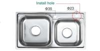 Filtro de agua potable flexible para cocina, grifo negro, plegable - details 11