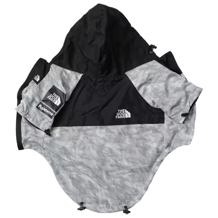 Chubasquero para perros pequeños y grandes, cortavientos, Sudadera con capucha para Bulldog Francés, chaqueta con cara de perro Chihuahua - 1