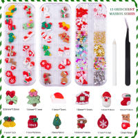Pegatinas 3D de copos de nieve para decoración de uñas, suministros de esmalte de uñas, juego de accesorios, diseño DIY, invierno, 3 cajas - details 4
