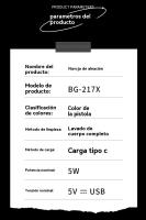 Nueva Maquinilla de Afeitar Eléctrica Portátil de Aleación 2025 Afeitado Completo del Cuerpo - details 0