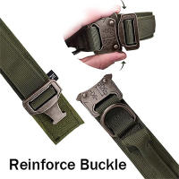 Collar táctico K9 para perro, Correa militar para mascotas, accesorios de entrenamiento para perros medianos y grandes, tamaño ajustable y extraíble - details 6