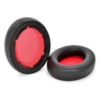 Funda de espuma de cojín de repuesto para auriculares Bluetooth, almohadillas suaves para Anker Soundcore Life Q10 / Q10 (rojo) - details 0