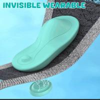 Hombres del juguete del vibrador del huevo del amor de la silicona Panty-wearable Anal Prostate Massager con la estimulación del clítor para el juego sexual - details 6
