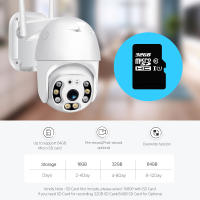 Cámara exterior 360 grados doméstico wifi Internet remoto inteligente Visión nocturna alarma vigilancia - details 9
