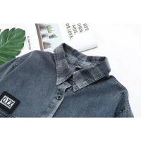 Chaqueta de Denim Holgada y Delgada para Mujer Ropa de Moda Plus Size para Primavera Otoño - details 3