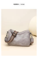 Diseño de color sólido Nueva almohada de moda simple con bolsa de cuerpo con correa ancha para el hombro para mujeres - details 43