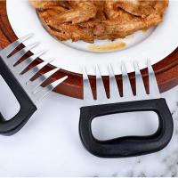 Trituradora de carne con garras de oso, tenedores para triturar carne de cerdo, acero inoxidable, no es fácil de corroer - details 1