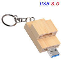 USB3.0 Logotipo personalizado gratuito Unidad flash USB 3.0 Pendrive de madera de 128 GB Regalos de empresa creativos Memoria USB Impresión en color Pendrive 32 GB Grabación láser Almacenamiento externo 16 GB Disco U de alta velocidad 8 GB Memoria USB de - details 6