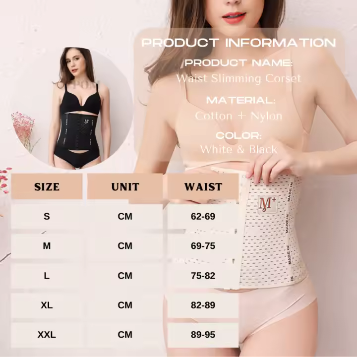 POM cintura entrenador Shaper abdomen corsé adelgazante cinturón cuerpo Shapewear barriga faja para mujeres - 1