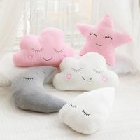 Nueva nube de peluche, Luna, estrella, gota de lluvia, almohada de felpa, cojín suave, juguetes para niños, bebés, niñas, regalo de Navidad, decoración para habitación y coche - details 2