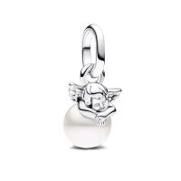 Colgante de Perla de Ángel de Plata Esterlina 925 Nuevo para Hacer Joyas en Verano 2024 - details 0