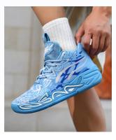 Zapatillas de baloncesto para hombre, transpirables, con amortiguación, antideslizantes, para correr, entrenamiento de gimnasia, zapatillas de baloncesto atléticas para mujer - details 16