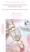 Reloj de Cuarzo de Lujo para Mujer Reloj de Negocios Elegante de Acero Inoxidable - details 7