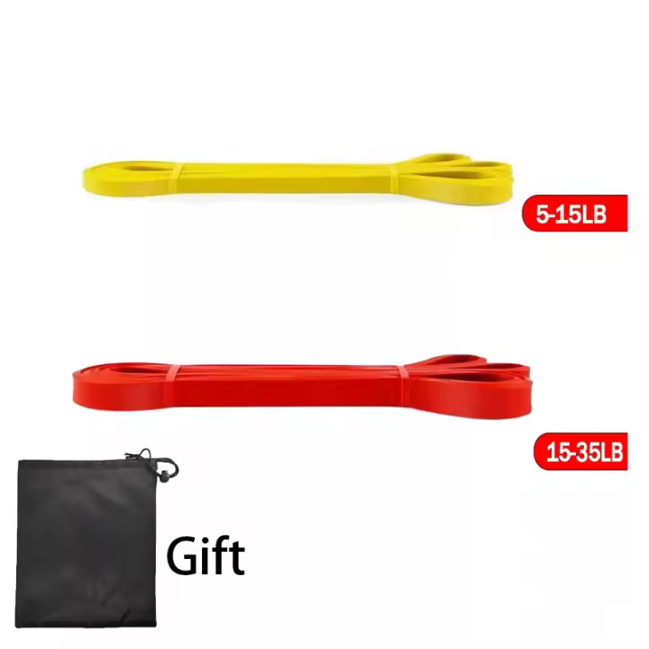 Bandas de resistencia para ejercicio, banda elástica para el hogar, Pilates, equipo de gimnasio, banda de asistencia para dominadas, accesorios de culturismo - 1