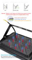 Reflector Led de 50W, 100W, 200W, CA 220V, IP66, iluminación exterior, farola, proyector LED - details 2
