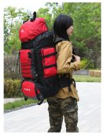 Senderismo al aire libre bolsa de montañismo para los hombres, 90L de gran capacidad, ligera, bolsa de lona, las mujeres bolsa de senderismo, impermeable, resistente al desgaste, antirrobo, deportes al aire libre, multicolor opcional - details 12