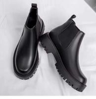 Botines de cuero PU de alta calidad para hombre, talla grande, para banquete de boda, Oxford, otoño e invierno, tallas 38-44 - details 0
