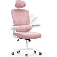 Soporte Lumbar, Silla de Escritorio de Respaldo con Reposacabezas y Altura Ajustables, Reposabrazos - details 0