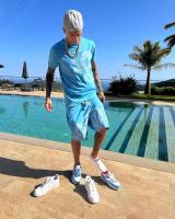 Letra Impresa Tendencia de Moda Traje Hip Hop Traje de Hombre Traje de Mujer Camiseta Impresa Traje Casual Deportivo - details 1