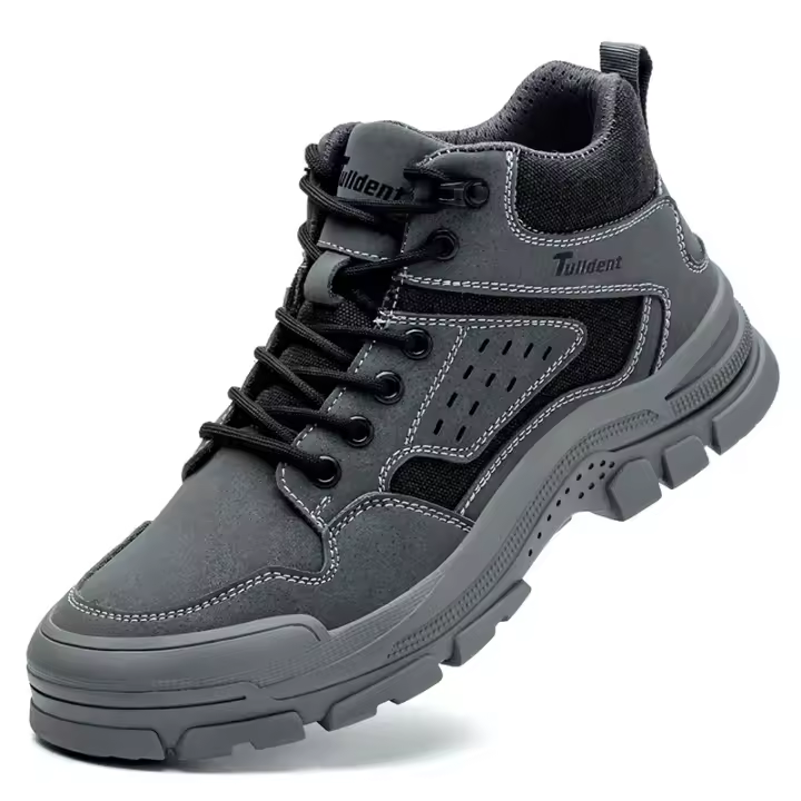 Zapatos de Seguridad para Hombres Punta de Acero, a Prueba de Afilados, Indestructibles - 1