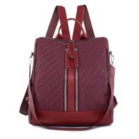 Mochila de cuero de alta capacidad para mujer, bolso de hombro de viaje, Mochilas escolares para niñas - details 32