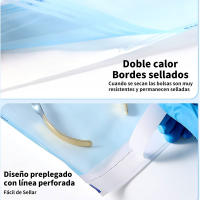 Bolsas de Esterilización 360x190mm Herramientas de Arte de Uñas Desechables Auto Sellado 200pcs/Caja Accesorios de Manicura - details 4