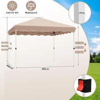 Tenta de Gazebo Instantánea de 3x3M Tu Refugio al Aire Libre Plegable con Bolsa y Sandbags - details 15