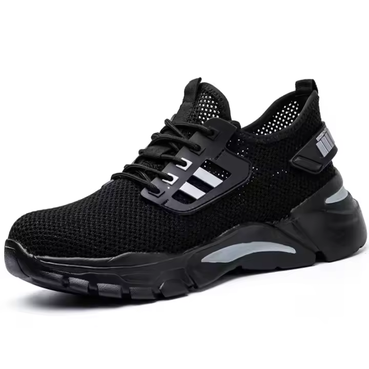 Zapatos de seguridad Zapatos de trabajo con punta de acero para hombres Botas de trabajo protectoras contra pinchazos Seguridad indestructible Zapatillas ligeras Zapatos de seguridad - 1