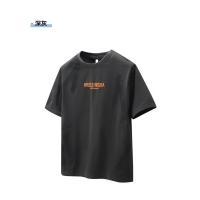 Camiseta de manga corta transpirable y holgada para hombre de verano de manga corta - details 11