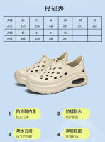 Sandalias de Playa para Hombres y Mujeres Gruesas, Perforadas, Versátiles, Pisando Caca - details 4