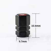 Tapa de válvula de acero inoxidable para ruedas de automóviles, tapa de válvula de metal antipolvo universal, 4 piezas - details 1