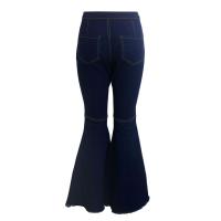 Pantalones acampanados de mezclilla elástica ajustados a la cintura HSF99 Fashion - details 90