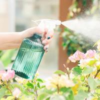 Pulverizador de plástico para plantas, botella rociadora a prueba de fugas sin BPA para jardín, suministros de limpieza interior, 500ml - details 2