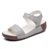 Sandalias de cuero de verano para mujer, zapatos de moda para mujer - details 0