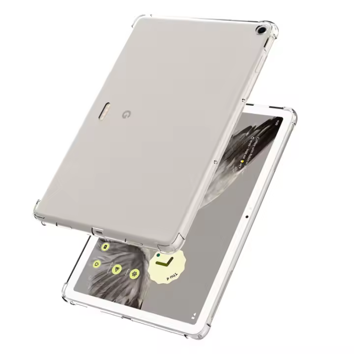Funda transparente para tableta Google Pixel, 11 pulgadas, 2023 bolsas de aire, silicona suave, TPU, protección a prueba de golpes, Capa, piel - 1