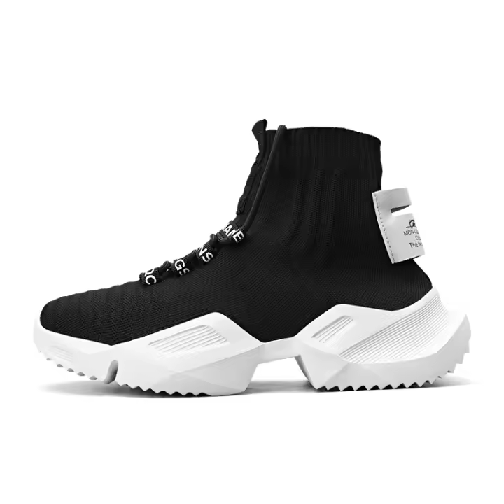 Zapatos deportivos ligeros y transpirables para caminar en la ciudad para hombre, tenis al tobillo, a la moda - 1