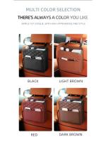 Bolsa de Almacenamiento Multifuncional para Asiento de Automóvil Bolsa de Cuero para Modelos Comunes - details 3