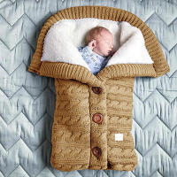 Saco de Dormir Tejido para Bebés, Acolchado y con Forro, Ideal para Cochecitos en Primavera, Otoño e Invierno, Diseño con botón - details 2