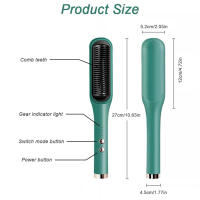 Peine de Aire Caliente Multifuncional Estilizador de Cabello Recto yrizo Certificado CE - details 5