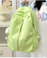 Mochila de viaje de gran capacidad, novedad de 2025, mochila escolar sencilla de Color sólido para estudiantes, Mochila deportiva, bolsa para ordenador - details 12