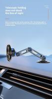 Soporte magnético móvil para coche, diseño Compatible, giratorio y plegable con brazo de aleación de aluminio de alta calidad - details 1