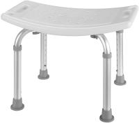 Silla de Ducha Portátil Homfa Taburete de Aluminio para Baño con 5 Alturas Muebles de Baño - details 2