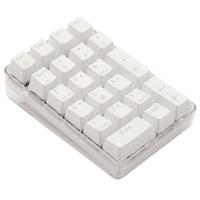 Teclado numérico mecánico retroiluminado blanco, 21 teclas, interruptor azul cereza, PC de escritorio, Notebook - details 6