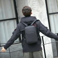 Mini mochila impermeable para hombre, bolso escolar de hombro pequeño Oxford ligero, resistente al desgaste, mochilas de viaje de Color sólido para hombre - details 1